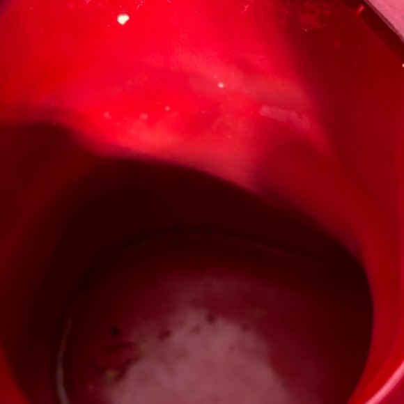 5/$25 Christmas Boot Santa Boot Red Glass Gold Glitter Candy Cane Holder 7x5" - Picture 3 of 5